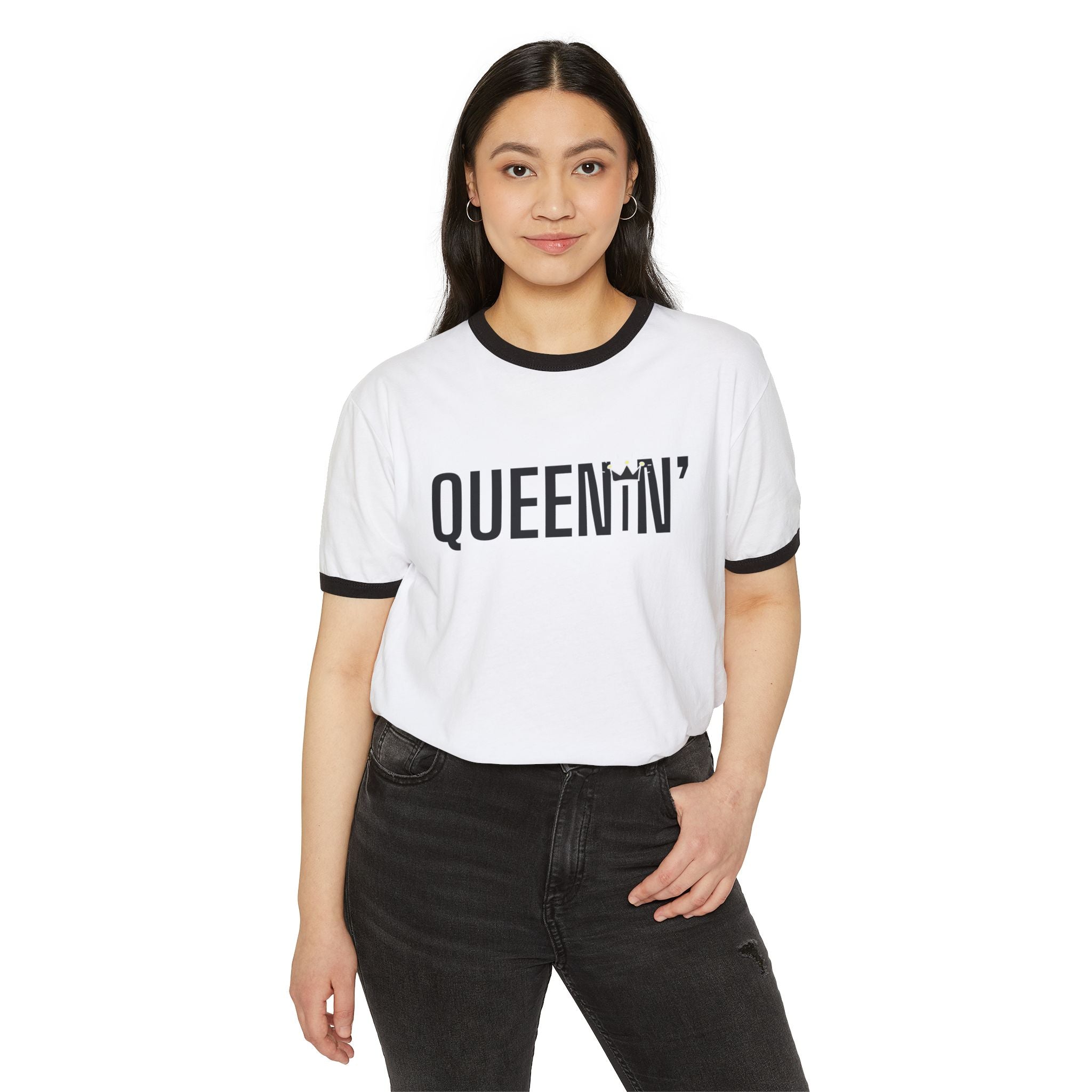 Queenin' Ringer T-Shirt