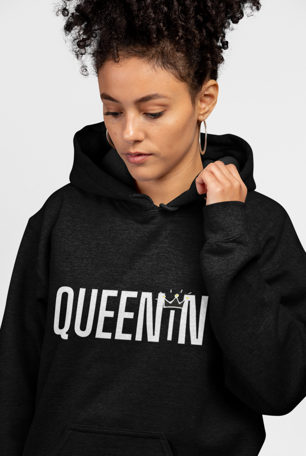 Queenin'  Fleece Hoodie