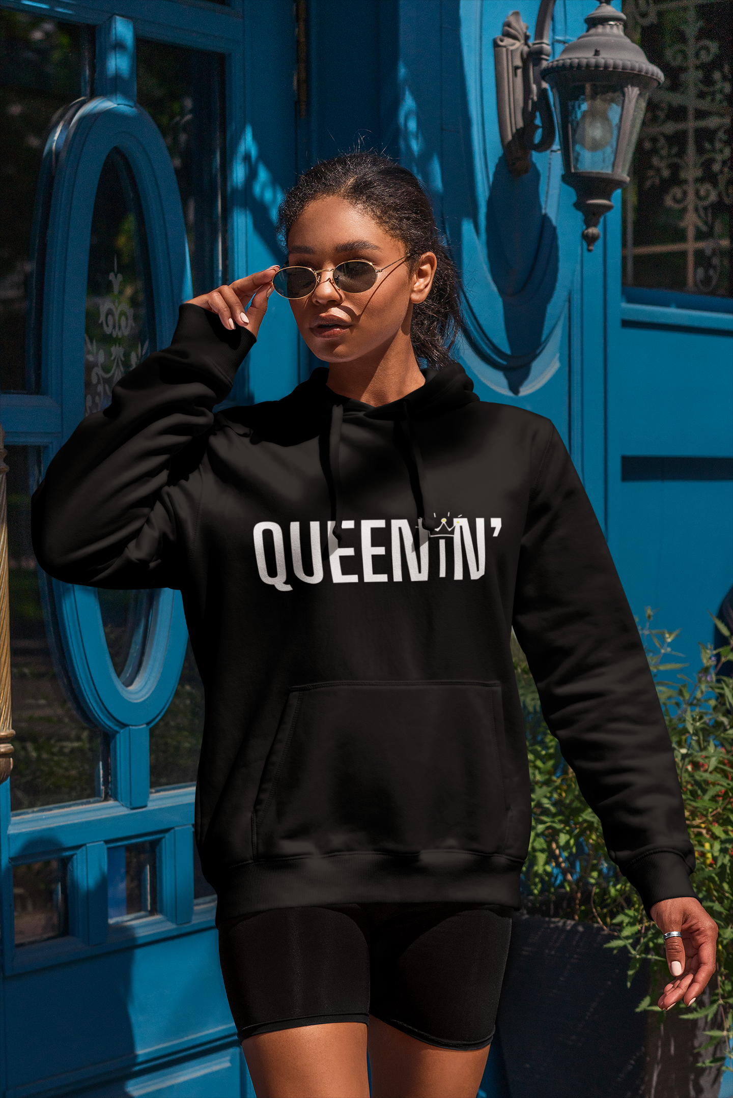 Queenin'  Fleece Hoodie