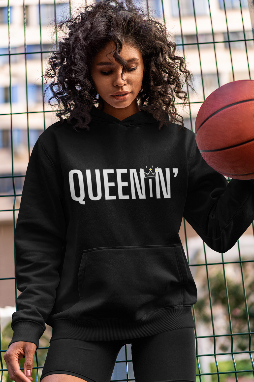 Queenin'  Fleece Hoodie