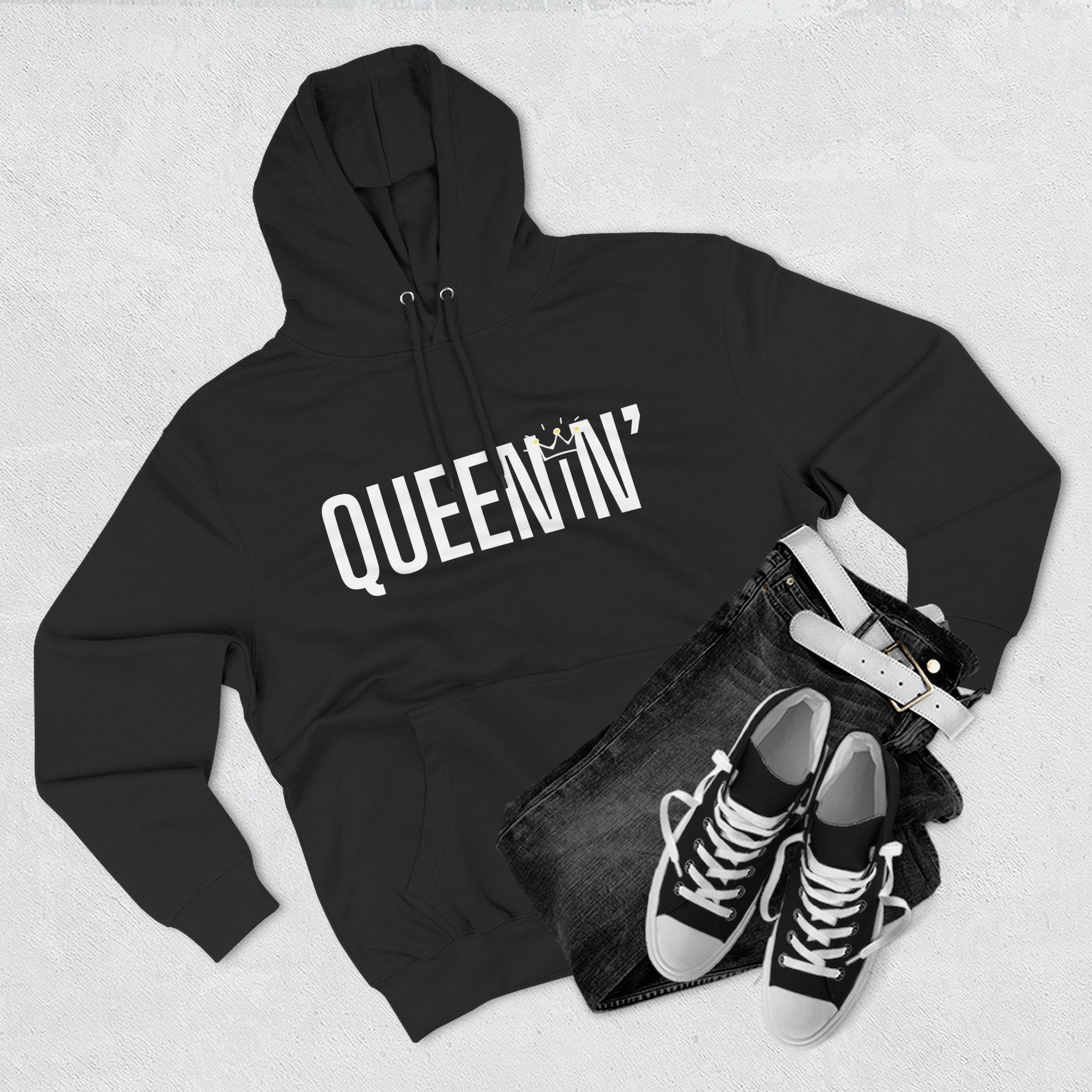 Queenin'  Fleece Hoodie